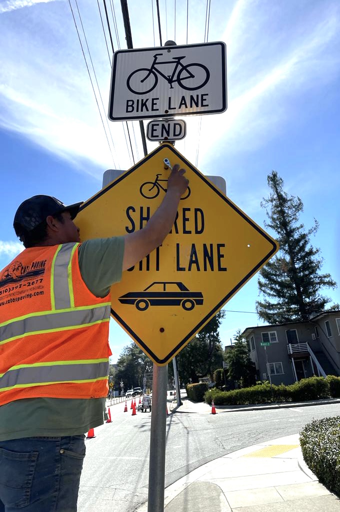 Parking Lot Signage Commercial Paving Hayward, CA