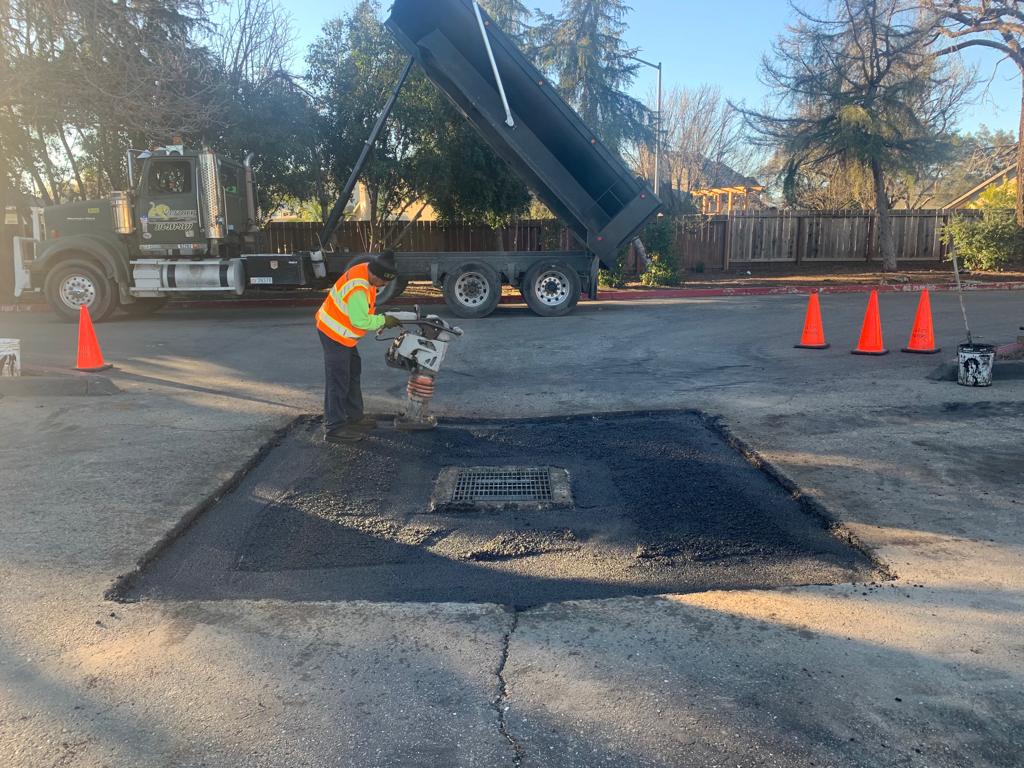 Cato's Paving asphalt repairs and resurfacing Hayward, CA